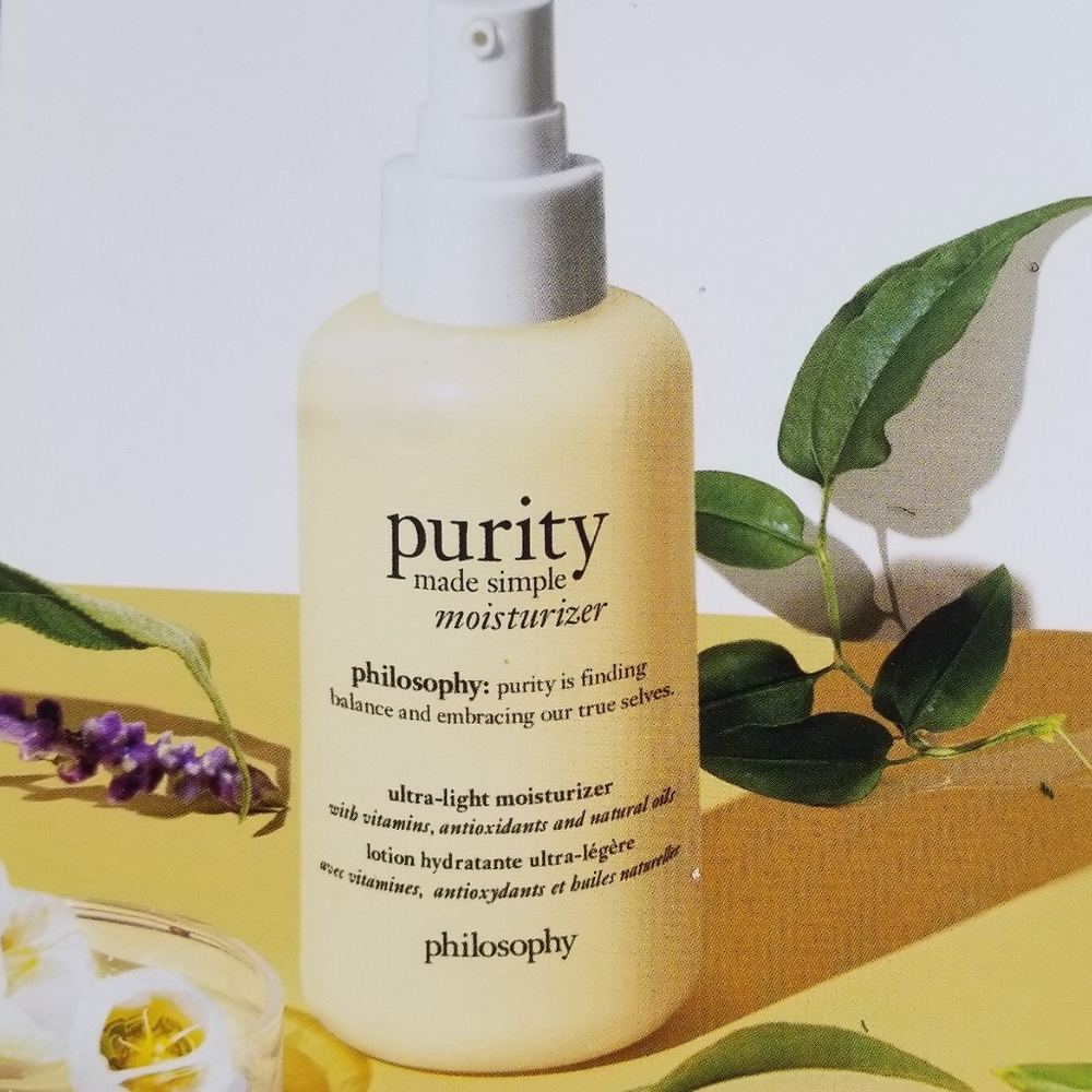 Philosophy Purity Made Simple Moisturizer Samples